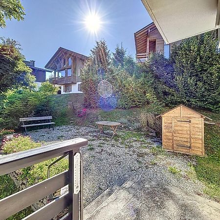 Bel Apt Au Centre De Combloux Avec Jardin, Balcon, Wifi Et Parking A 300M Des Commerces - Fr-1-560-52 ภายนอก รูปภาพ